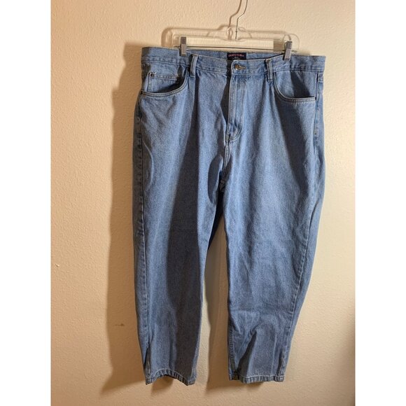 Cross & Winsor Other - Cross & Winsor Relaxed Fit Denim Blue Jeans Mens Size 42x30 AC6
